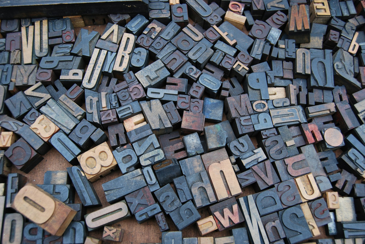 many letter stamps