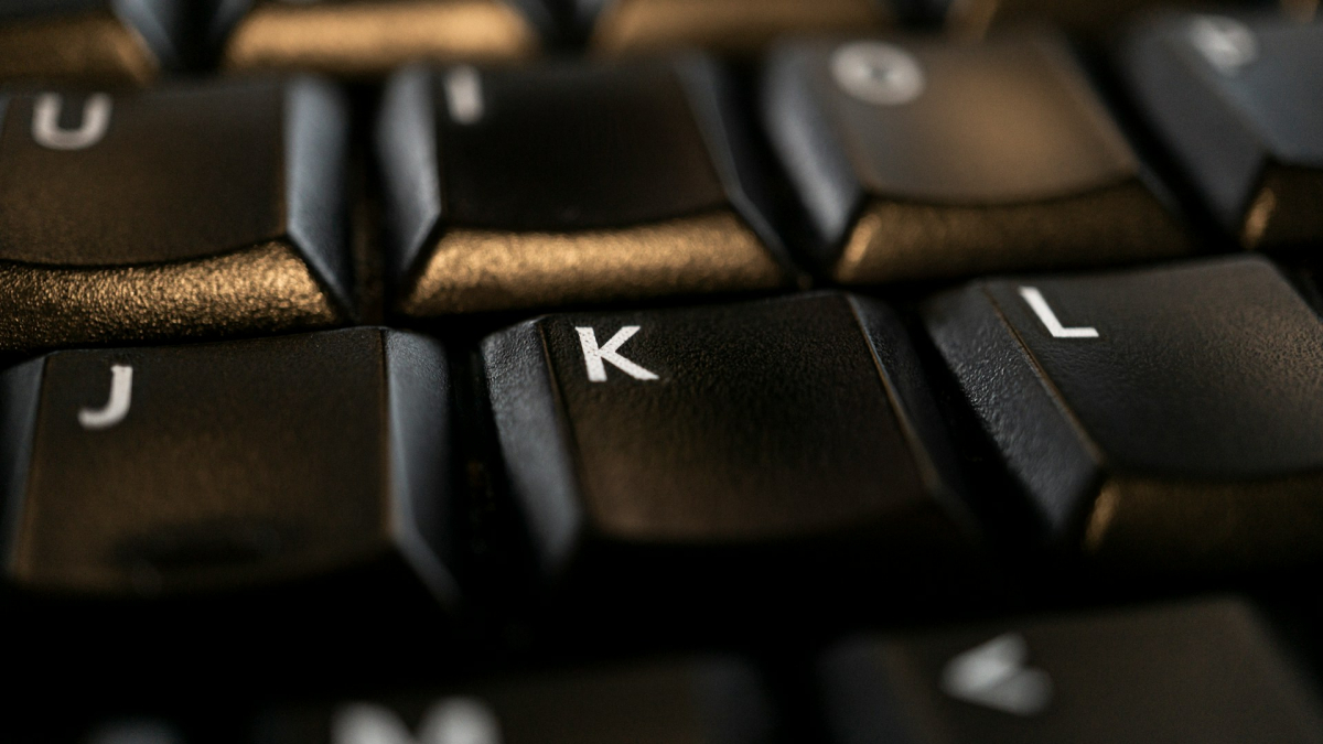 keyboard letter K
